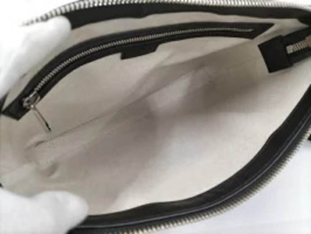 Gucci Bag GG Black Leather Jumbo Embossed - Picture 9 of 9